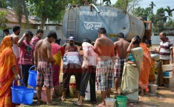 Santirbazar Nagar Panchayat wards facing acute water crisis   